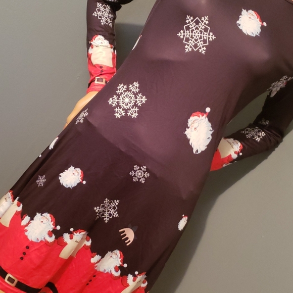 NWOT CHRISTMAS DRESS SIZE MED - Picture 5 of 9